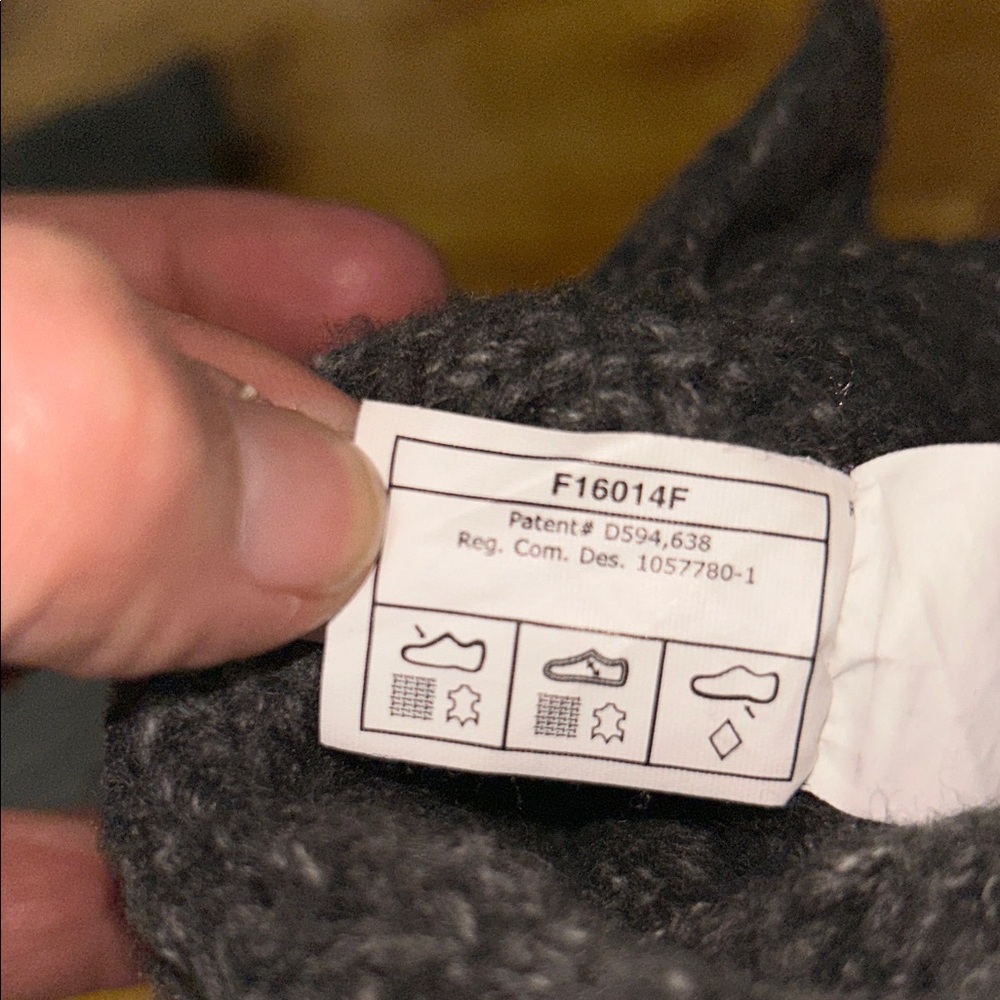 Uggs Cozy Gray Knit Button Boots - Picture 10 of 13